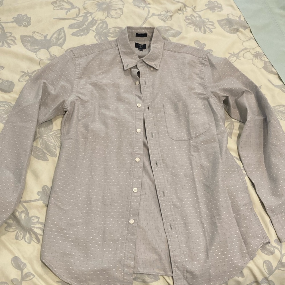 J.Crew Factory Oxford Slim fit button down.